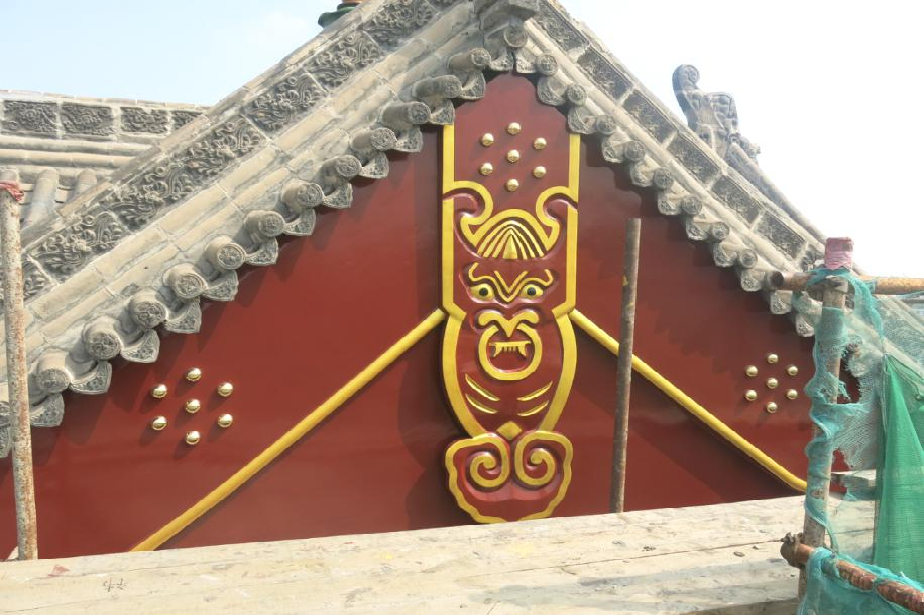 山花博缝修复后